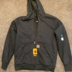 Carhartt Gray Performance Rain Defender Jacket Relaxed Fit